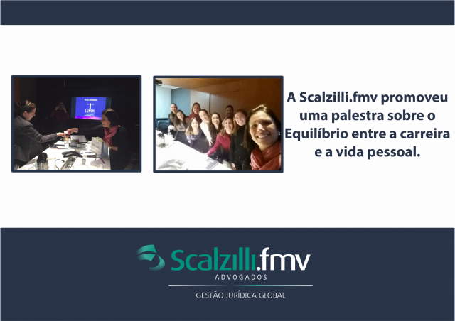 Equilíbrio entre a carreira profissional e a vida pessoal é tema de palestra na Scalzilli.fmv