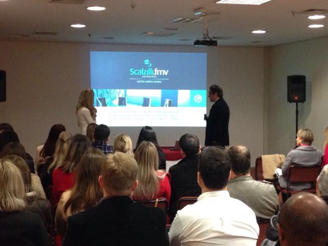 Marcelo Scalzilli no evento da ASGAV/SIPARGS