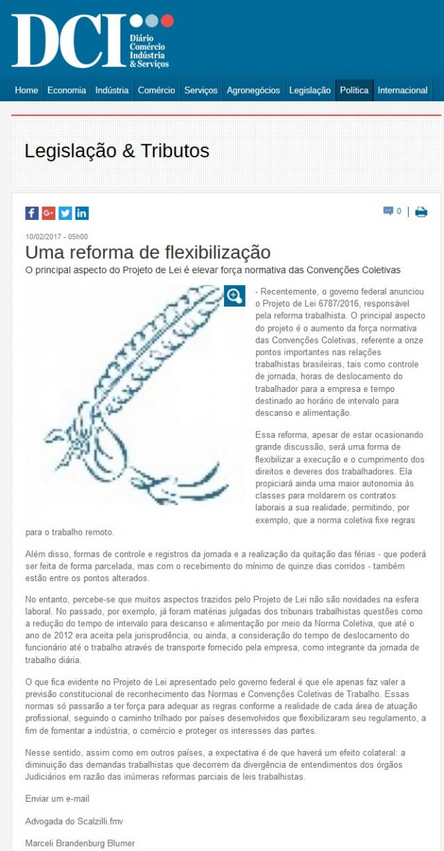 O futuro das relações de trabalho com a Reforma Trabalhista